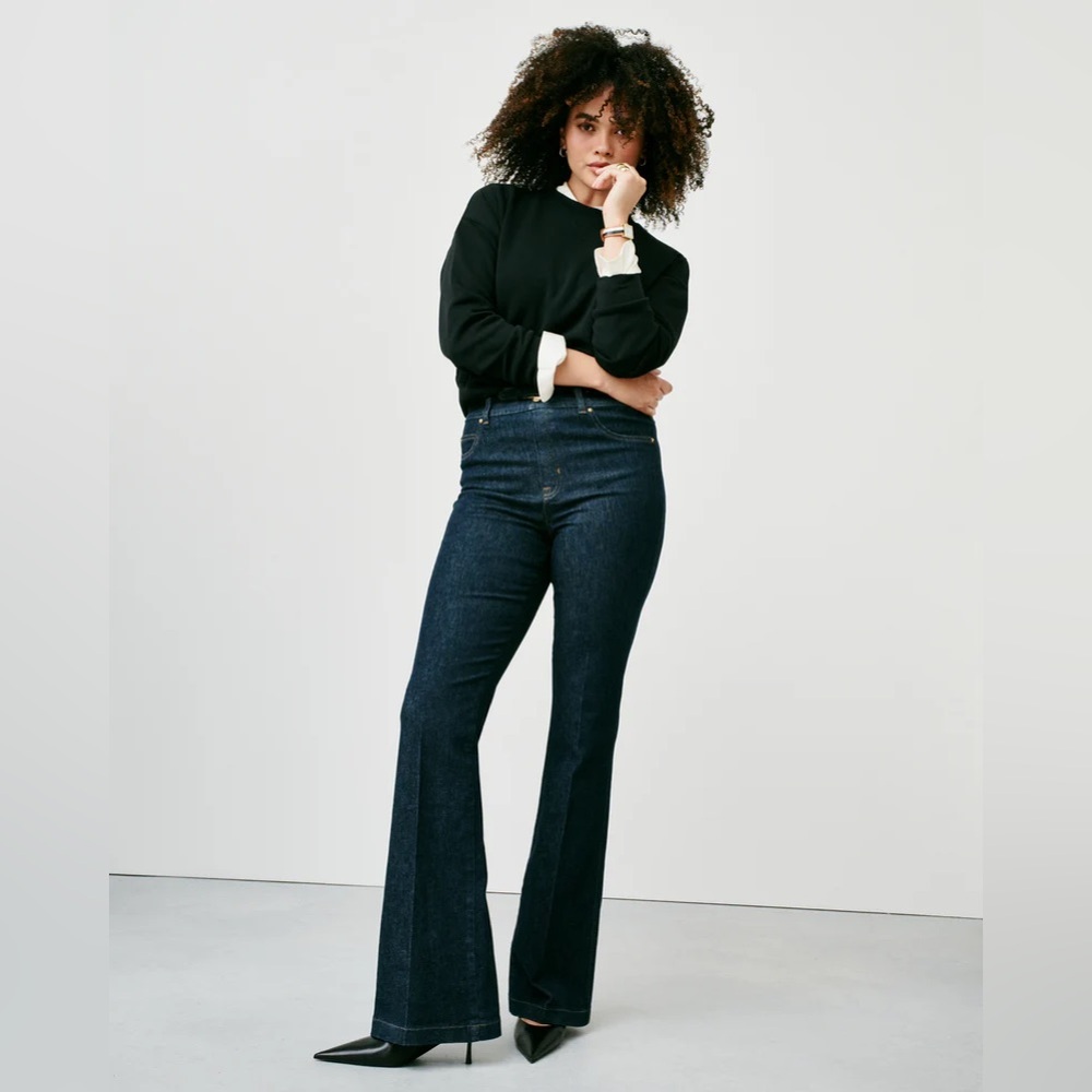 SPANXshape™ EveryWear Flare High Rise Jeans Denim